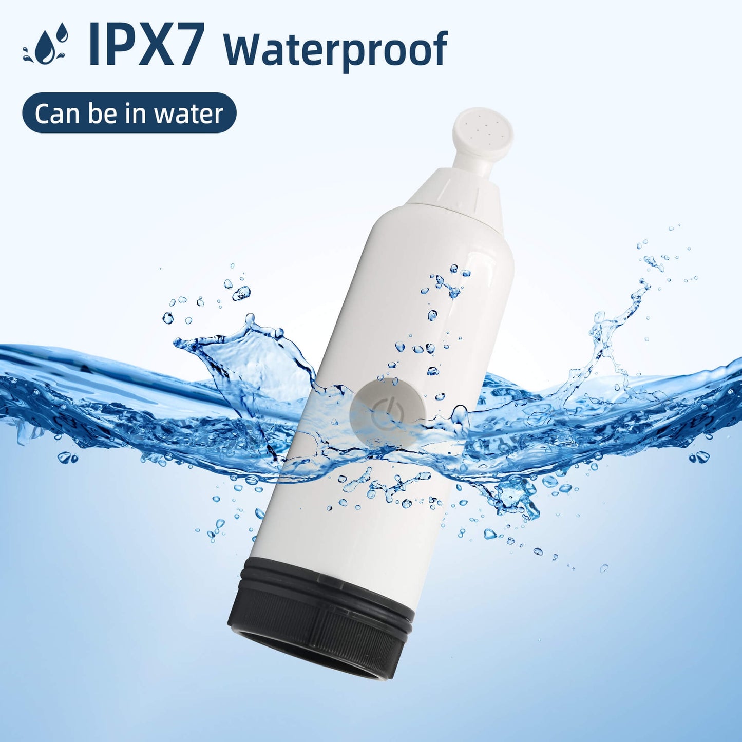 CreWear Portable Bidet for Travel, 280ML Large Capacity Rechargeable Handheld Personal Travel Bidet for Women Men Cleaning, Black